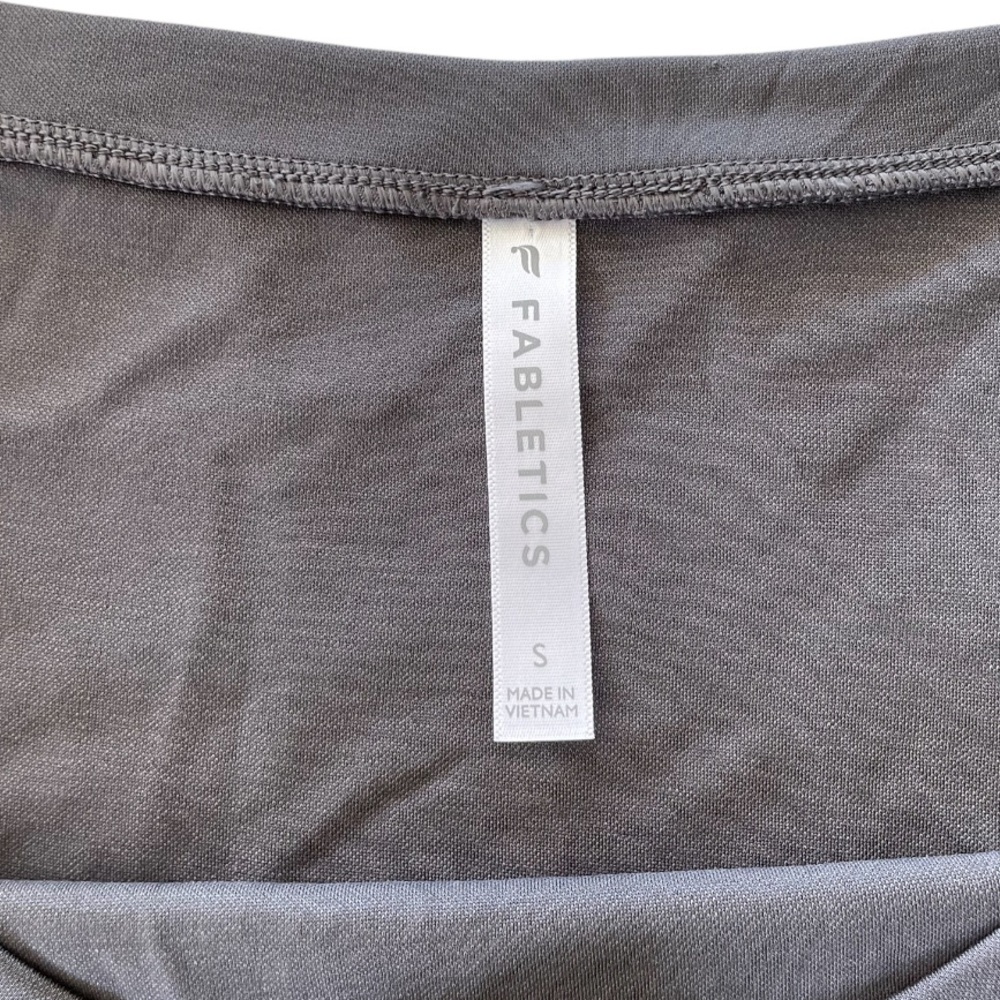 Fabletics Dark Gray Oversized Lightweight Crewnec… - image 4